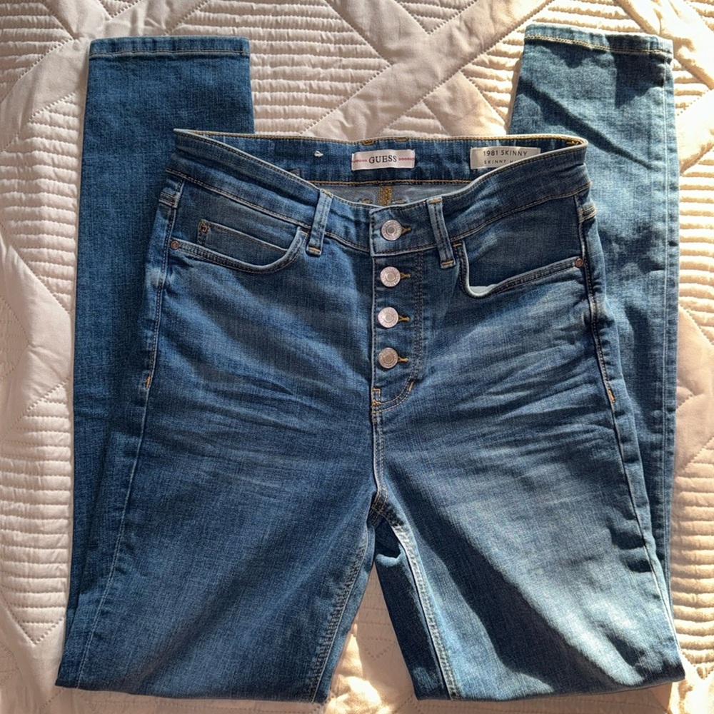 Guess Skinny high rise. 28*29